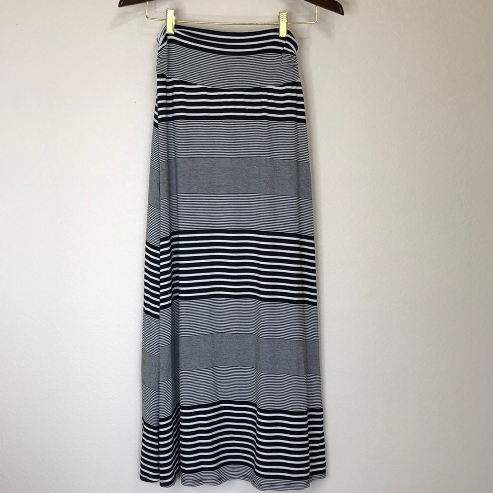 Merona | Stripe Maxie Skirt | S